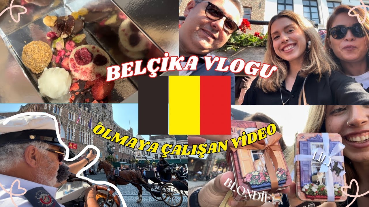 🇧🇪Belçika-Brugge’ye Sıradan Bir Gezi | Tekne Turu Ve Bitmeyen Çikolata 🧇🍫| Vlog Olmaya Çalışan Video