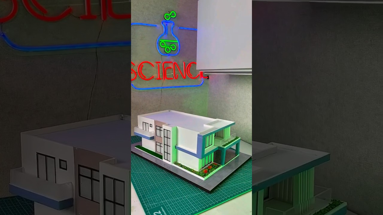 Architectural Model &ndash; From Concept to Completion #Architecture #ModelMaking #FromStartToFinish