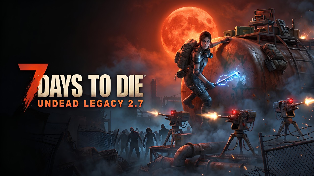 &laquo;Жизнь на крыше Магазина&raquo; Топовый мод! Чем дальше тем интереснее в 7 Days to Die 2.6 UL #03