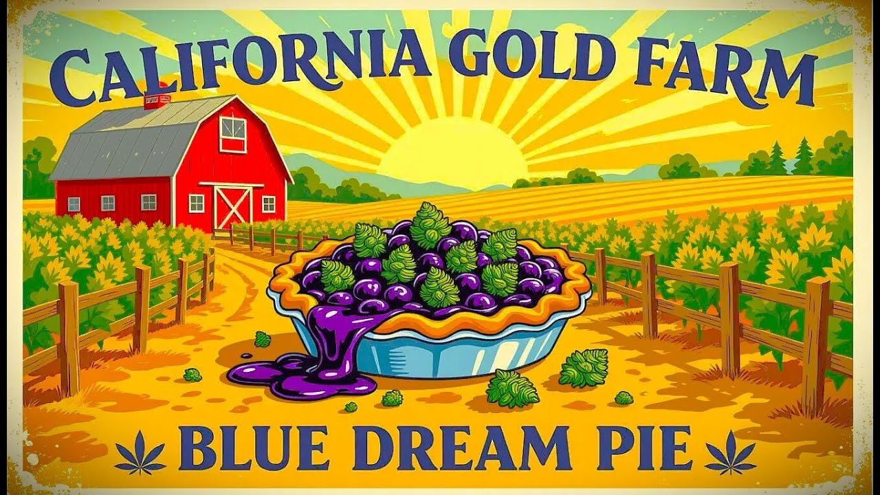 California Gold Farm - Blue Dream Pie THCA Flower