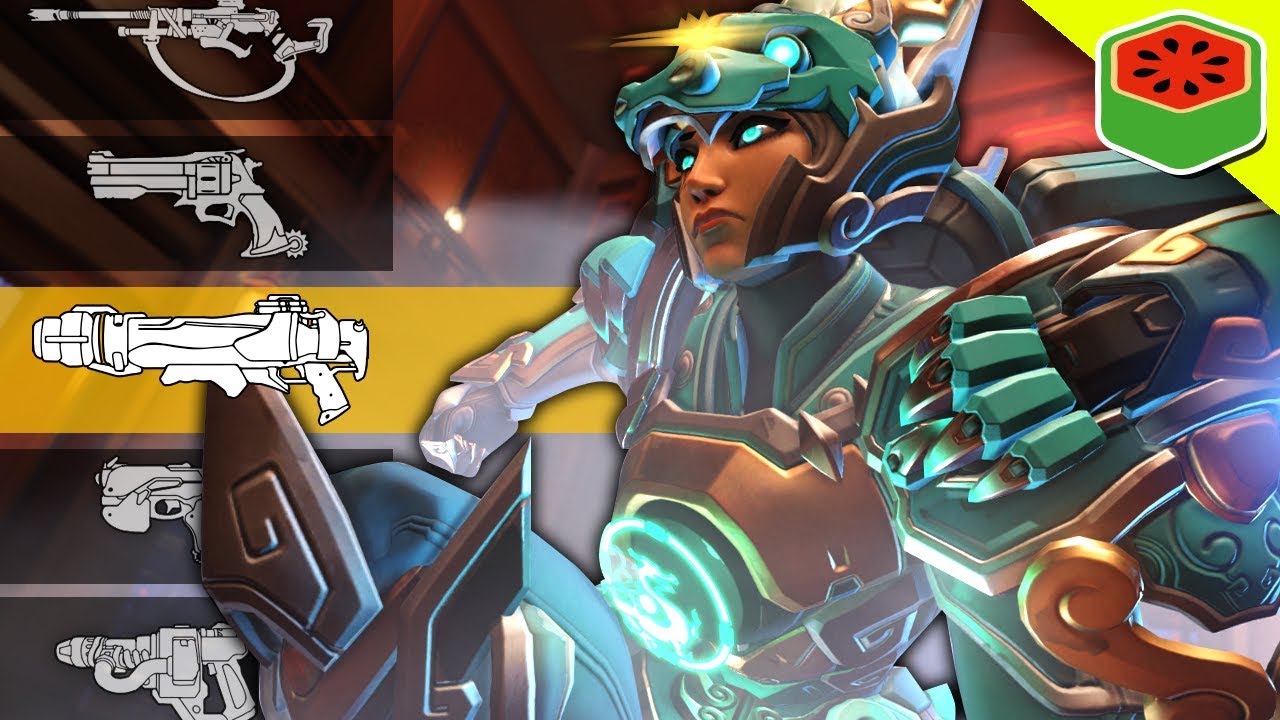 BACKWARDS GUN GAME! | Overwatch Custom Game