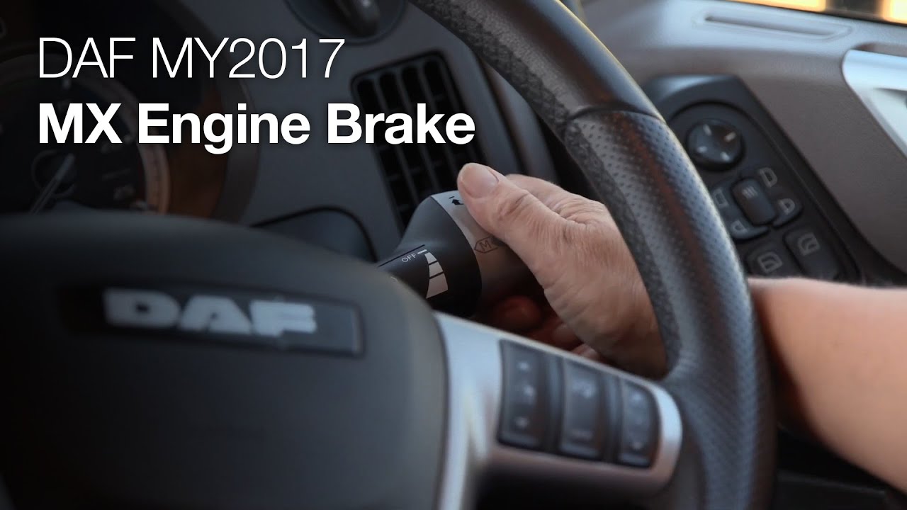 DAF MY2017 | MX Engine Brake | Speed Control Features