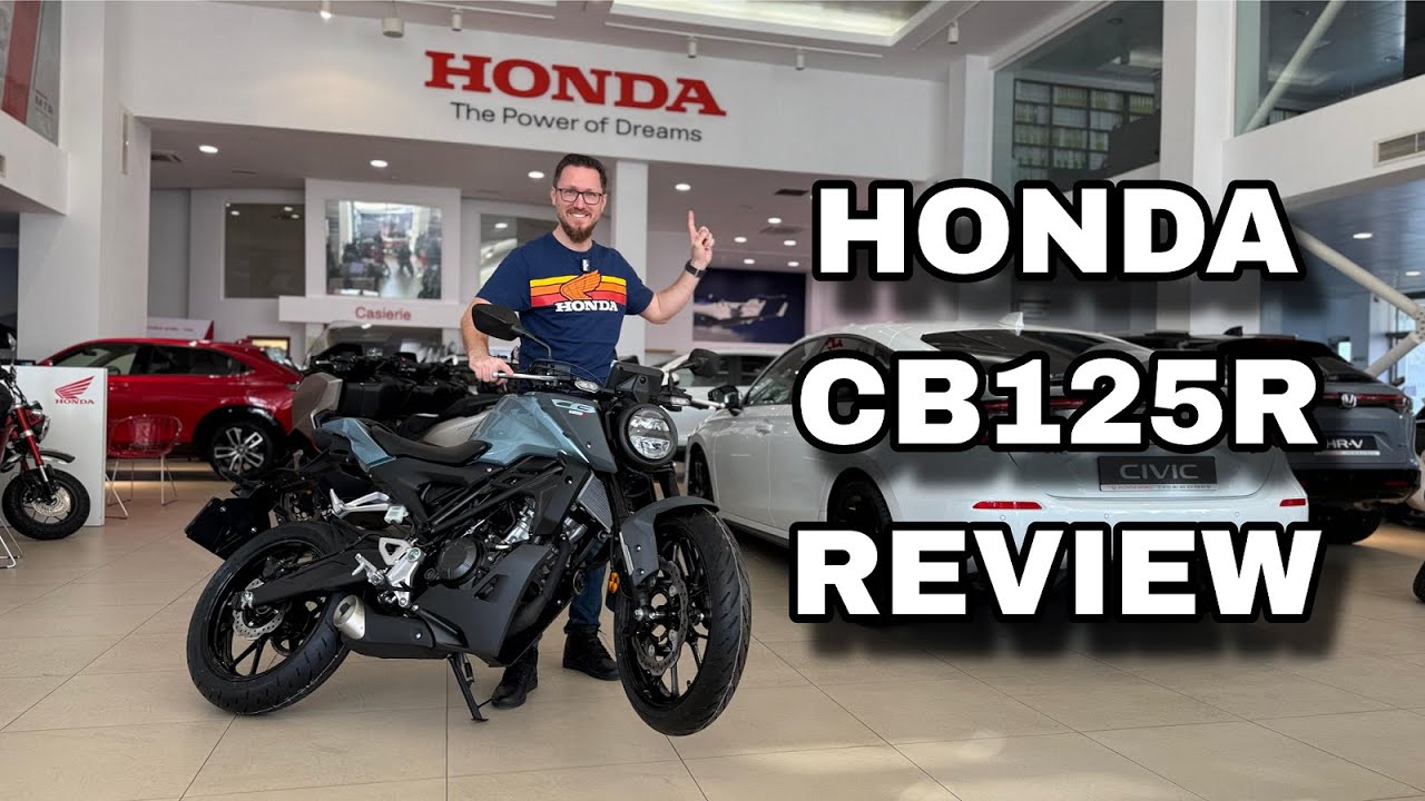 HONDA CB125R - REVIEW (prezentare generala)