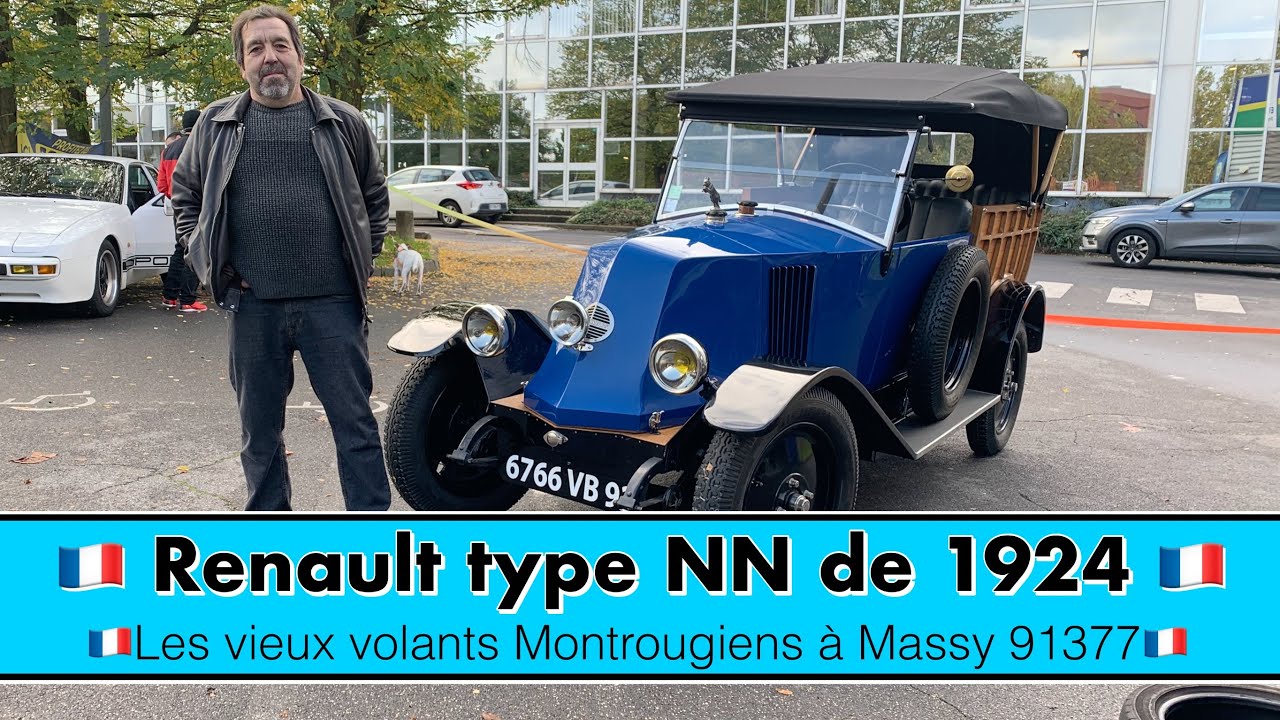 🇫🇷 Renault type NN de 1924 🇫🇷 les vieux volant montrougients à Massy 91377 🇫🇷