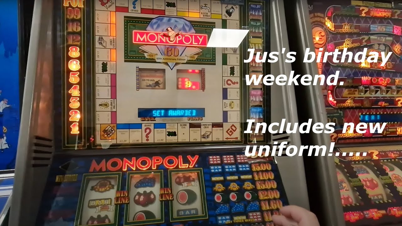 Jus's Birthday Present & Slots Session @RetroSlots_Blackpool_UK