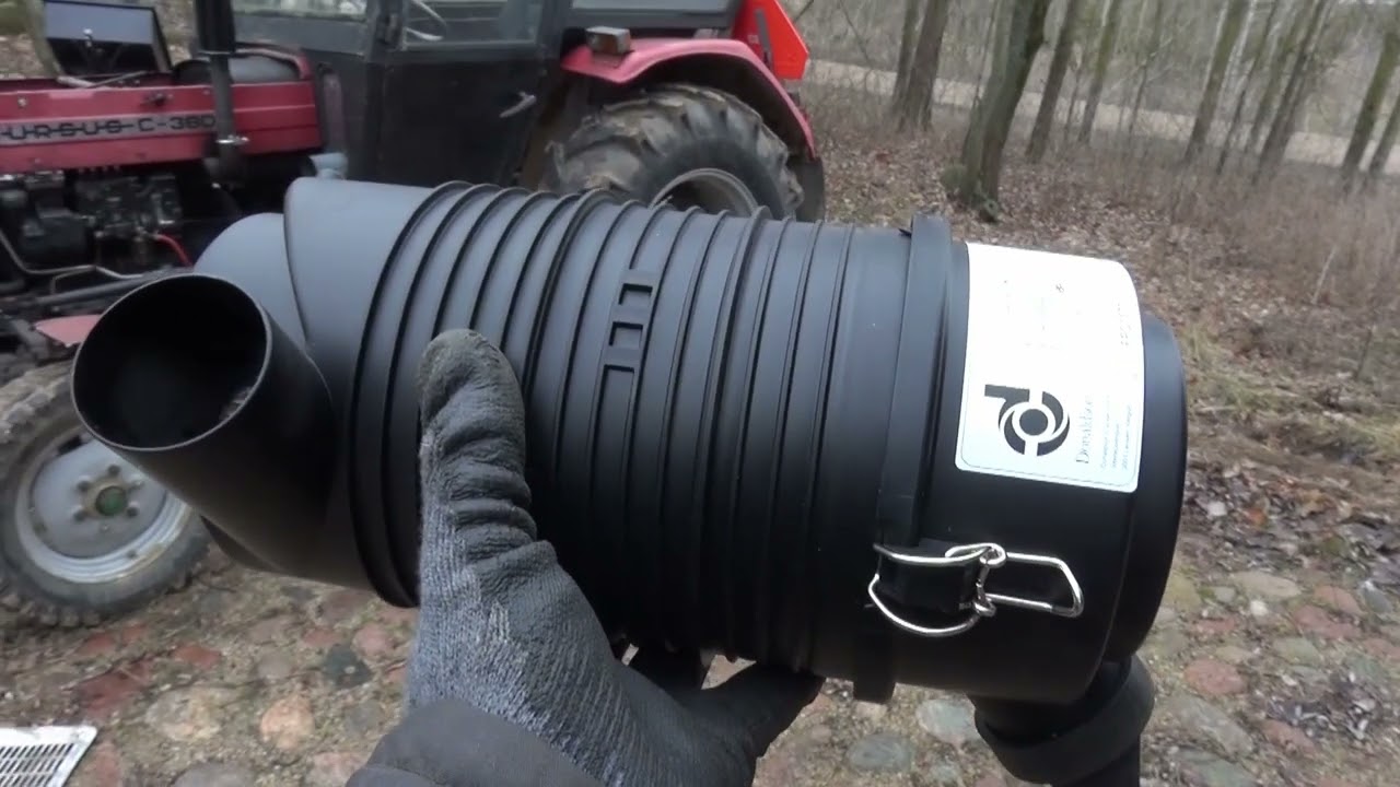 Montuję suchy filtr powietrza w Ursusie C 360