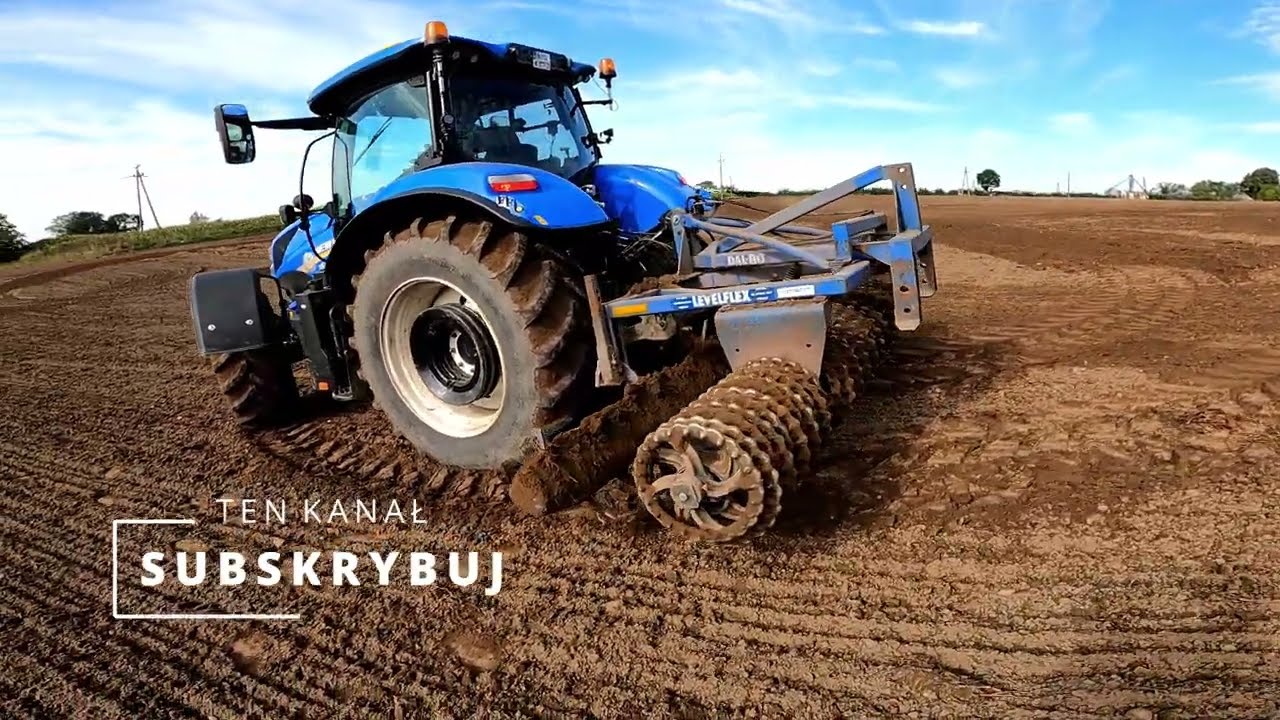 New Holland T6.160 + DALBO LEVELFLEX. Front or rear roller.