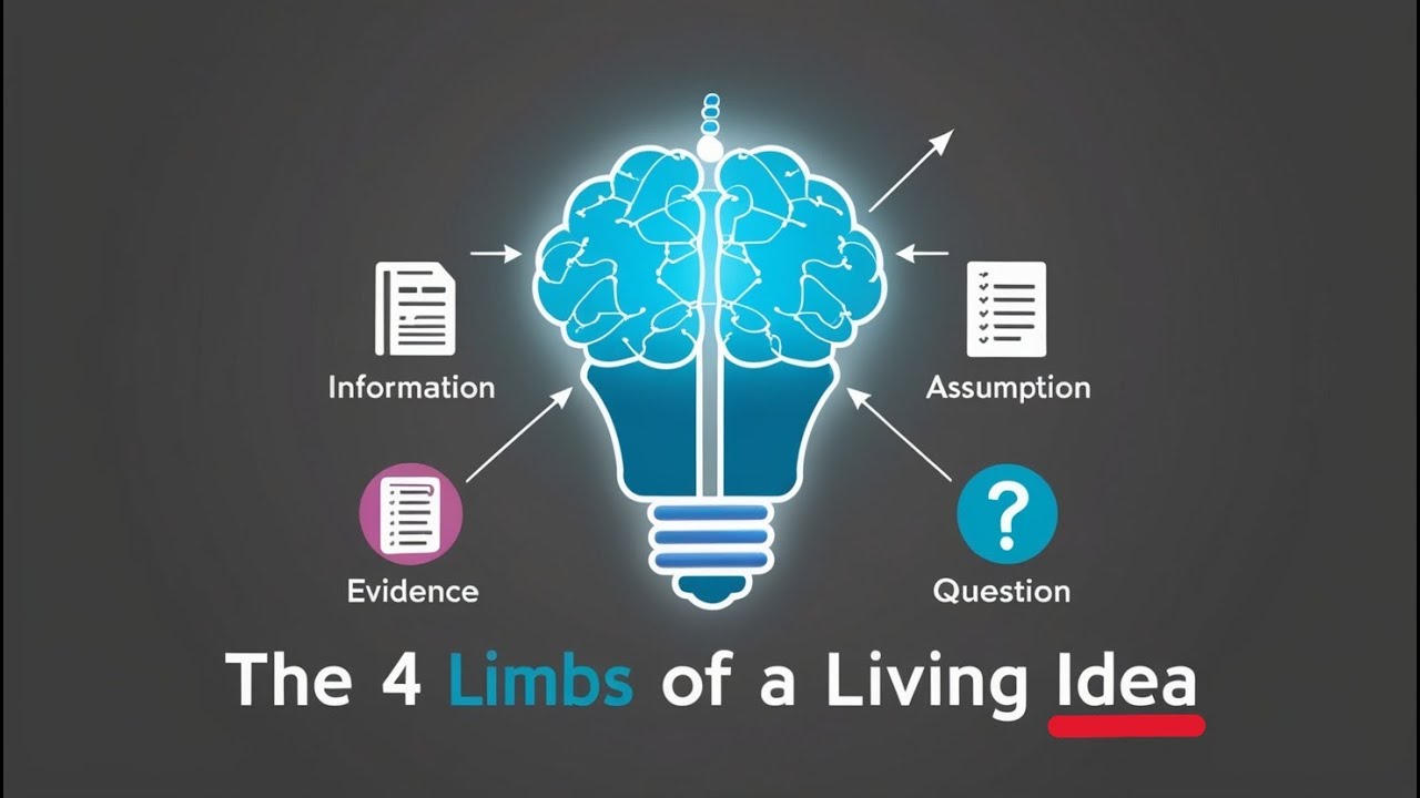 4 Limbs of a Living Idea: Boost Your Reasoning Skills | Information, Assumption, Evidence & Question