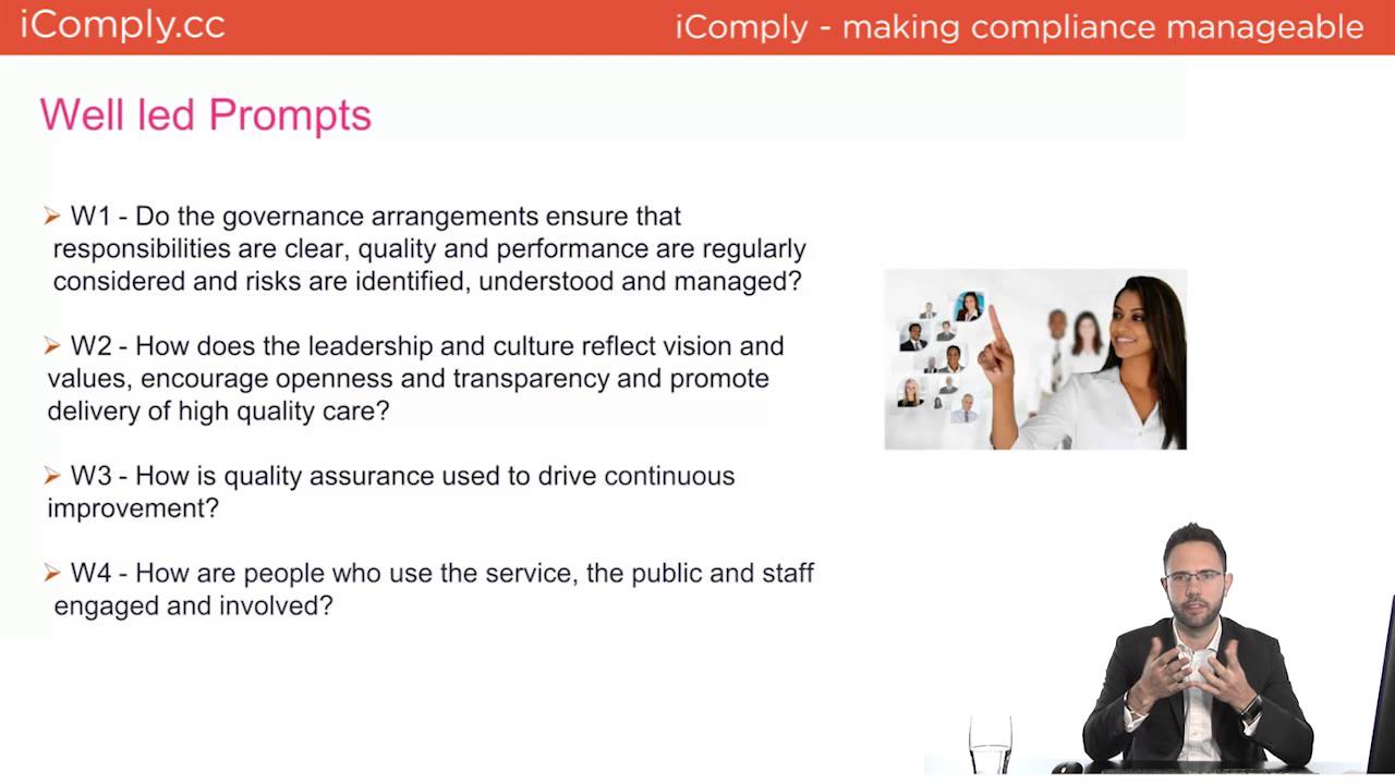 A guide to CQC 'Well-led' key lines of enquiry (KLOE) - Webinar