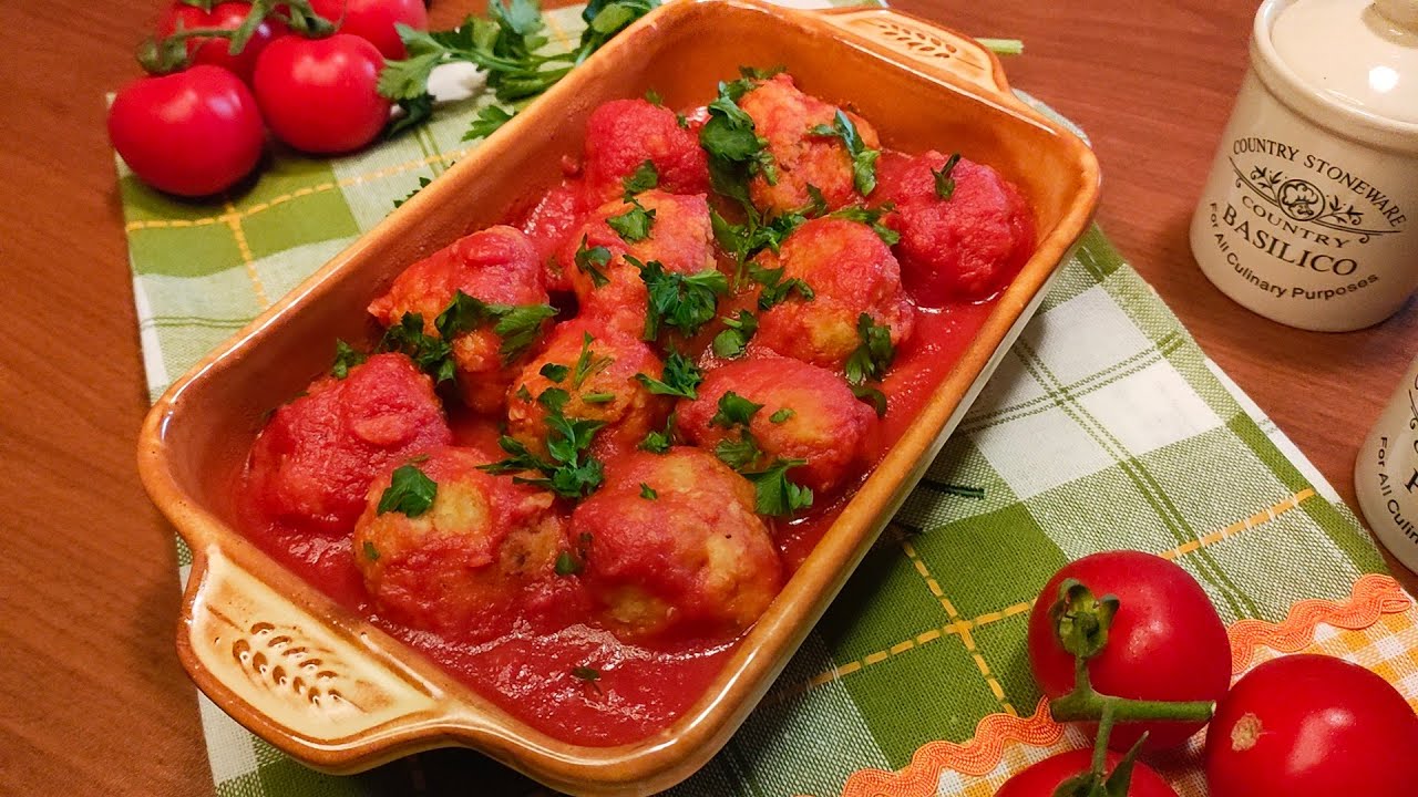 POLPETTE di PESCE SPADA al SUGO SENZA GLUTINE🐟🍅 la RICETTA per un SECONDO PIATTO SUPER SAPORITO!😋