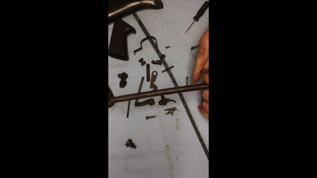 STG58 lower receiver disassembly and reassembly