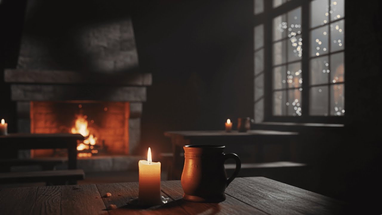 You're the Last Patron in the Tavern... | 1H Rainy & Melancholy Medieval Ambience for Writing