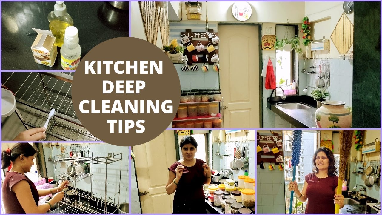 Kitchen Deep Cleaning Tips | How to Keep Kitchen Clean and Organized? | Useful Kitchen Cleaning Tips