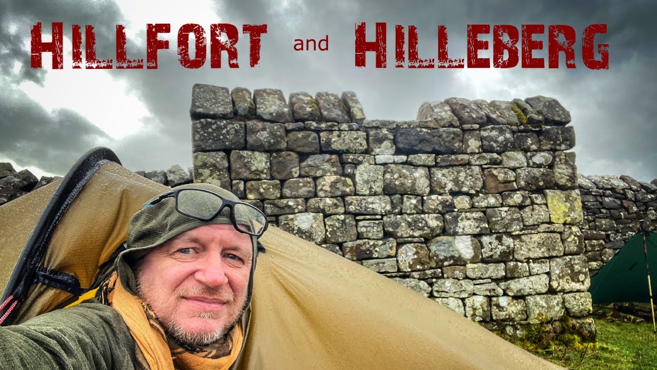 Wild Camp at Ros Castle in the Hilleberg Akto in foul weather | Northumberland |