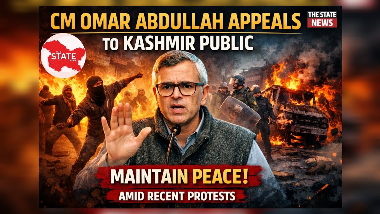 CM Omar Abdullah Appeals to Kashmir Public | The State News