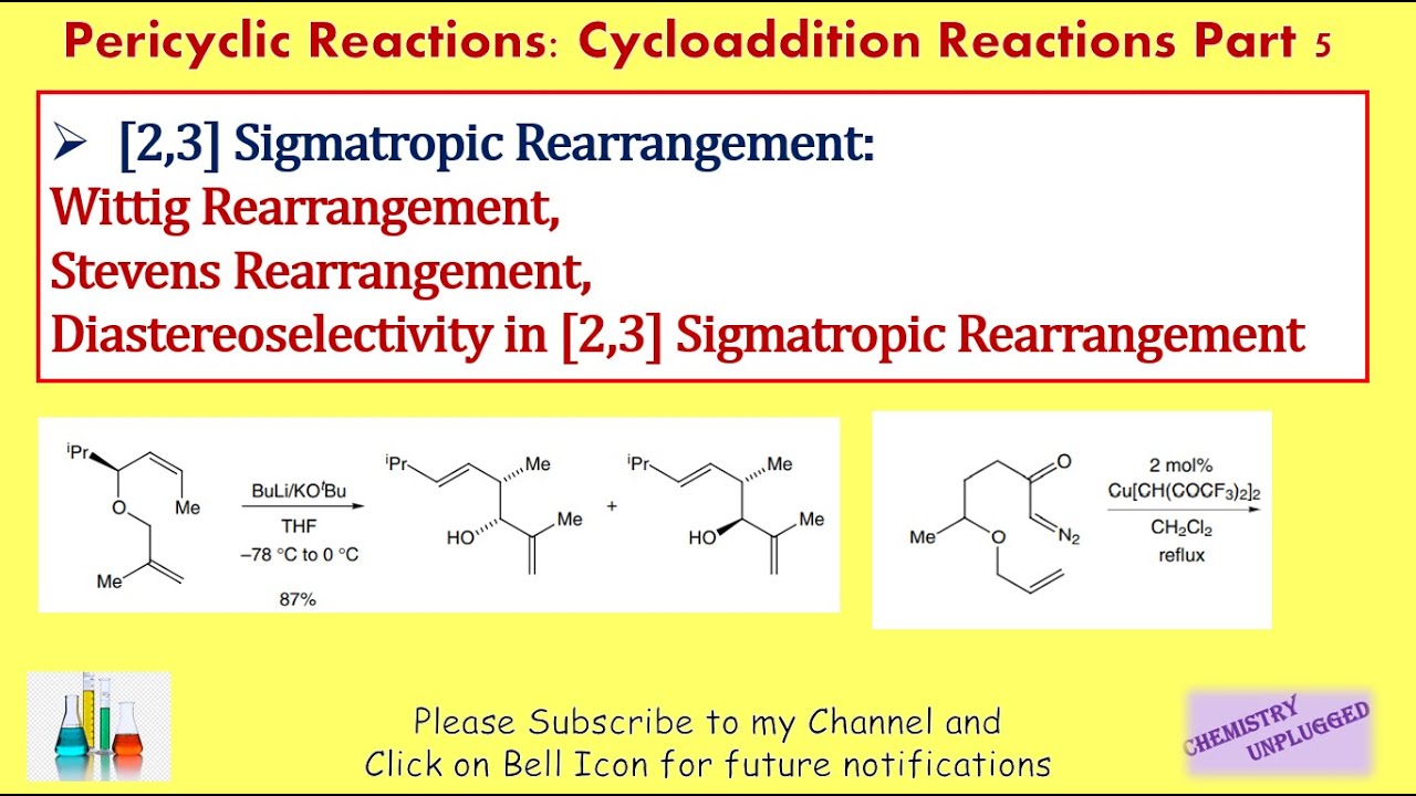 Pericyclic Reactions 2 3 Sigmatropic Shift
