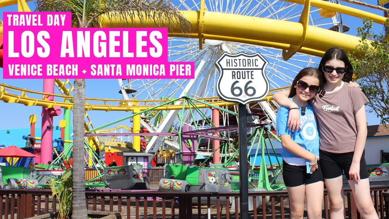 Los Angeles Travel Day | Sydney to LAX | Venice Beach, Santa Monica, In n Out Burger | USA - Day 1