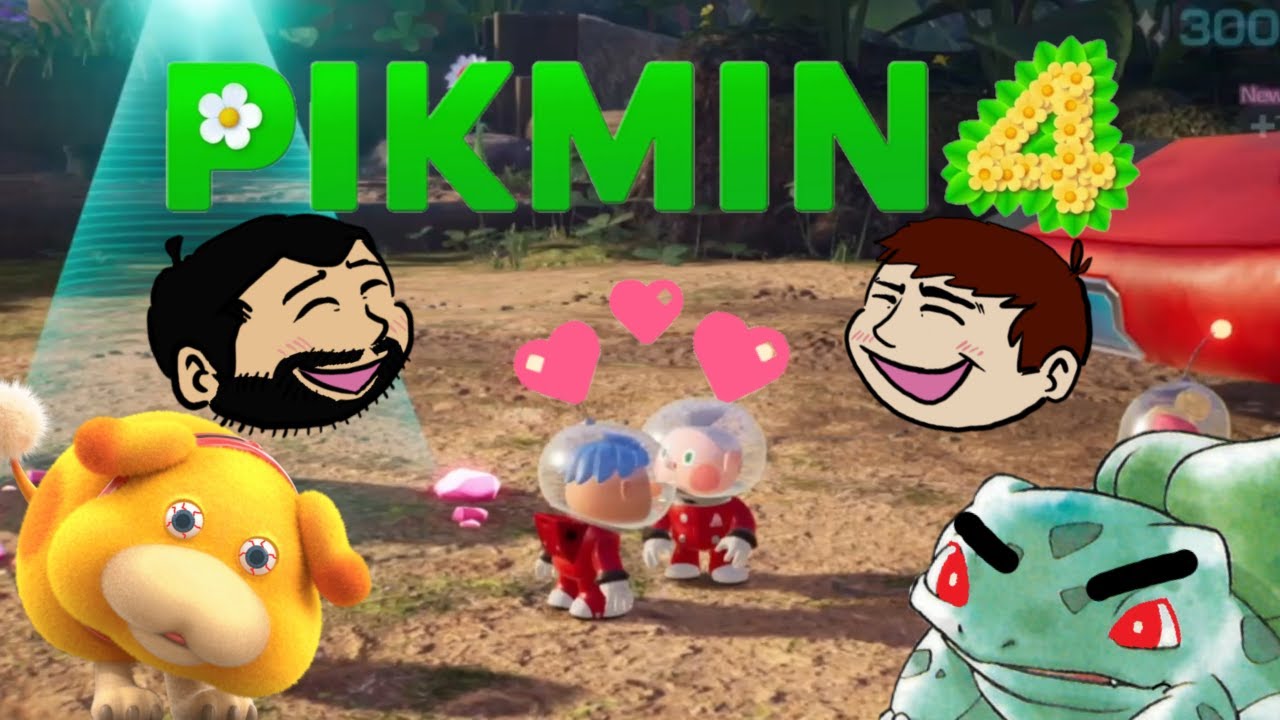 STOP TALKING SO MUCH LET ME PLAY THE GAME | Pikmin 4 day 2 Playthrough Co-op #funny #gaming #pikmin