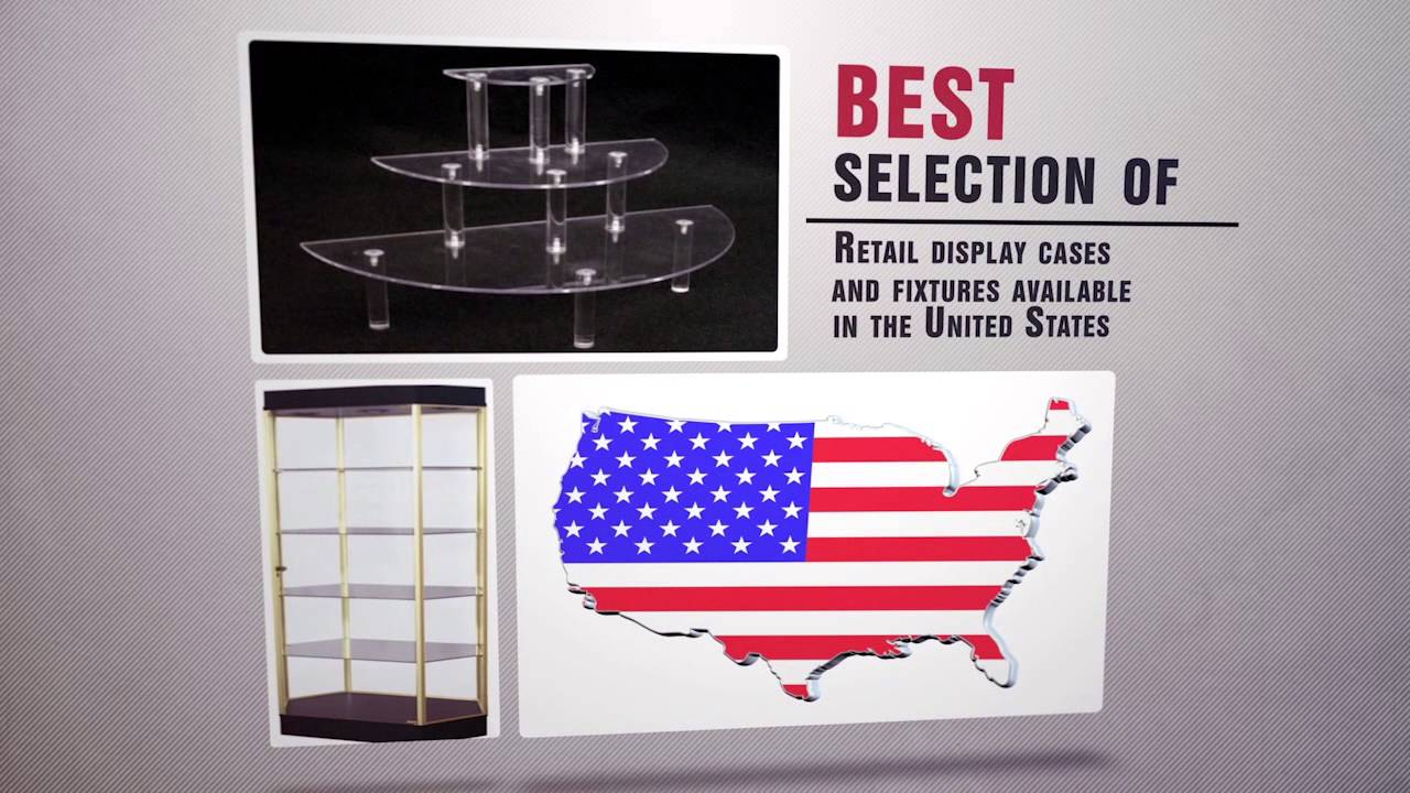 Retail Display Cases & Store Fixtures For Sale - Call 800-230-6373