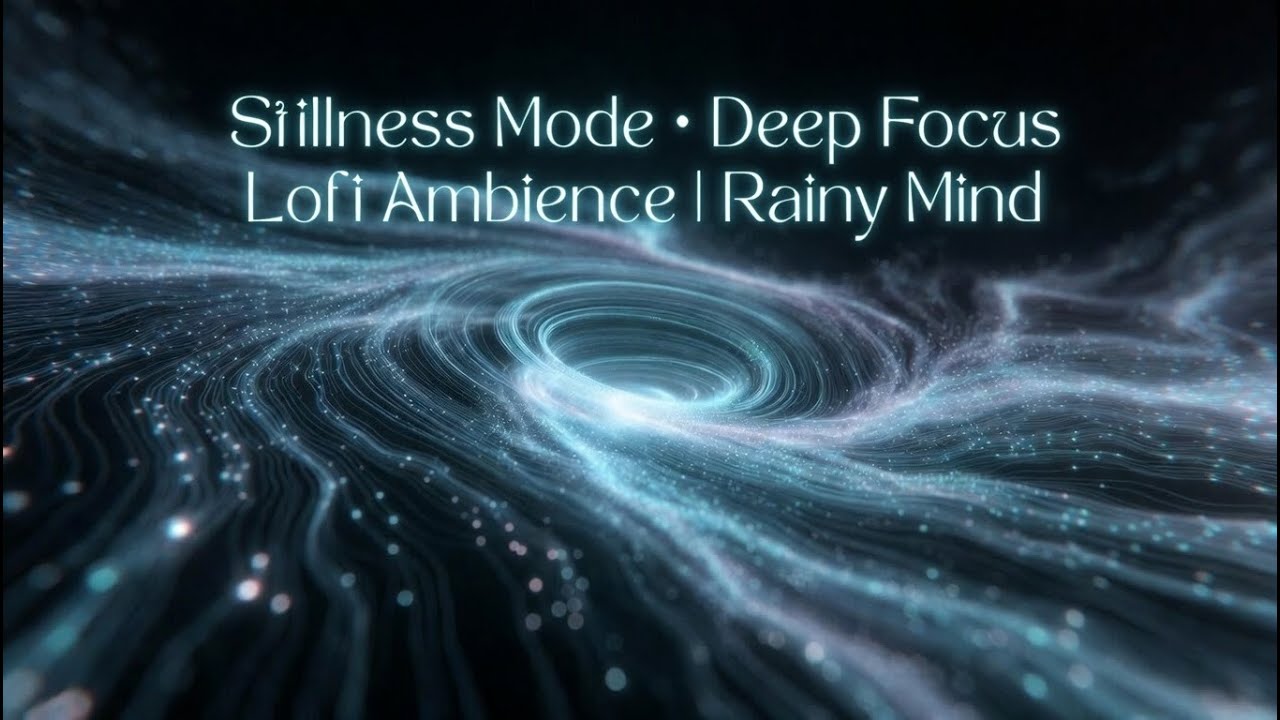 Stillness Mode • Deep Focus Lofi Ambience | Rainy Mind