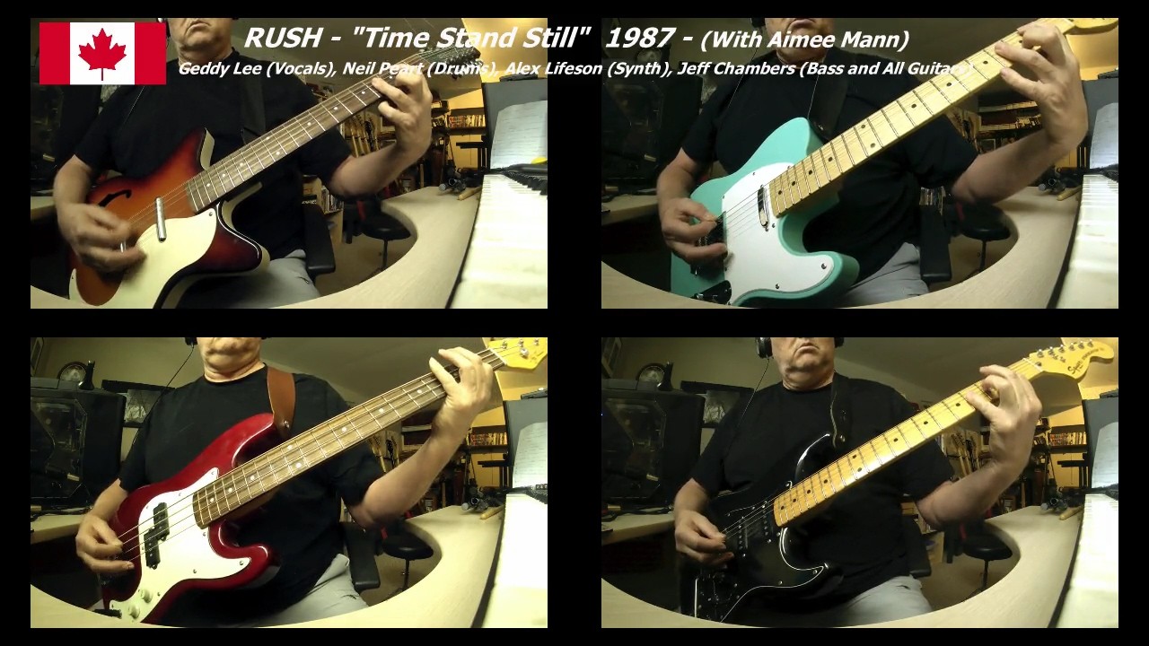 Time Stand Still - RUSH (Guitar & Bass Cover)