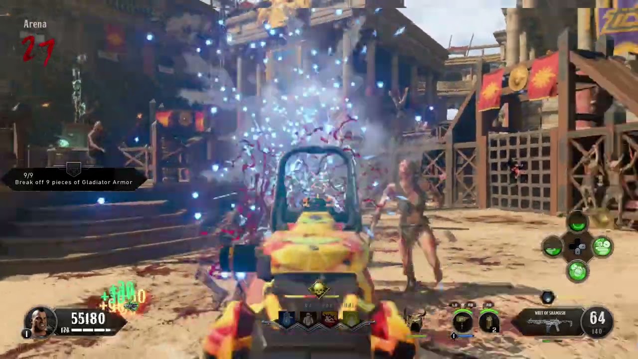 Did the tiger disappear for a second? (BO4 Zombies)