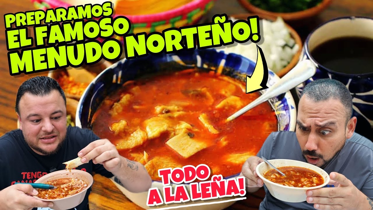 As&iacute; se prepara un delicioso MENUDO DE RANCHO a la le&ntilde;a