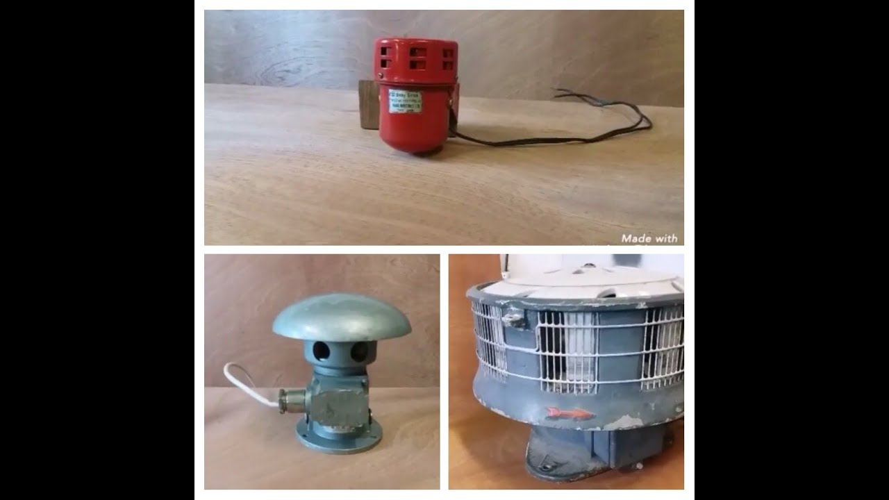 My new toy! Airraid siren collection! Welcome type E57!