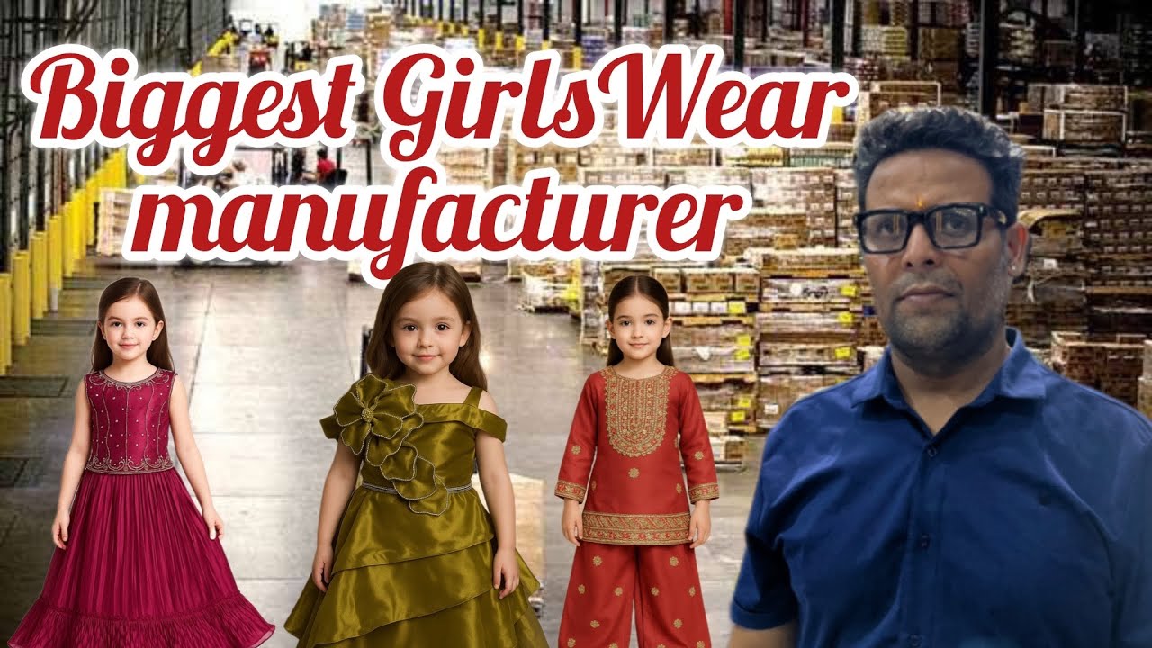 Rs.49 BIGGEST GIRLSWEAR MANUFACTURER IN KANPUR #sanjeevcollection #wholesale #girls #kidswearfactory