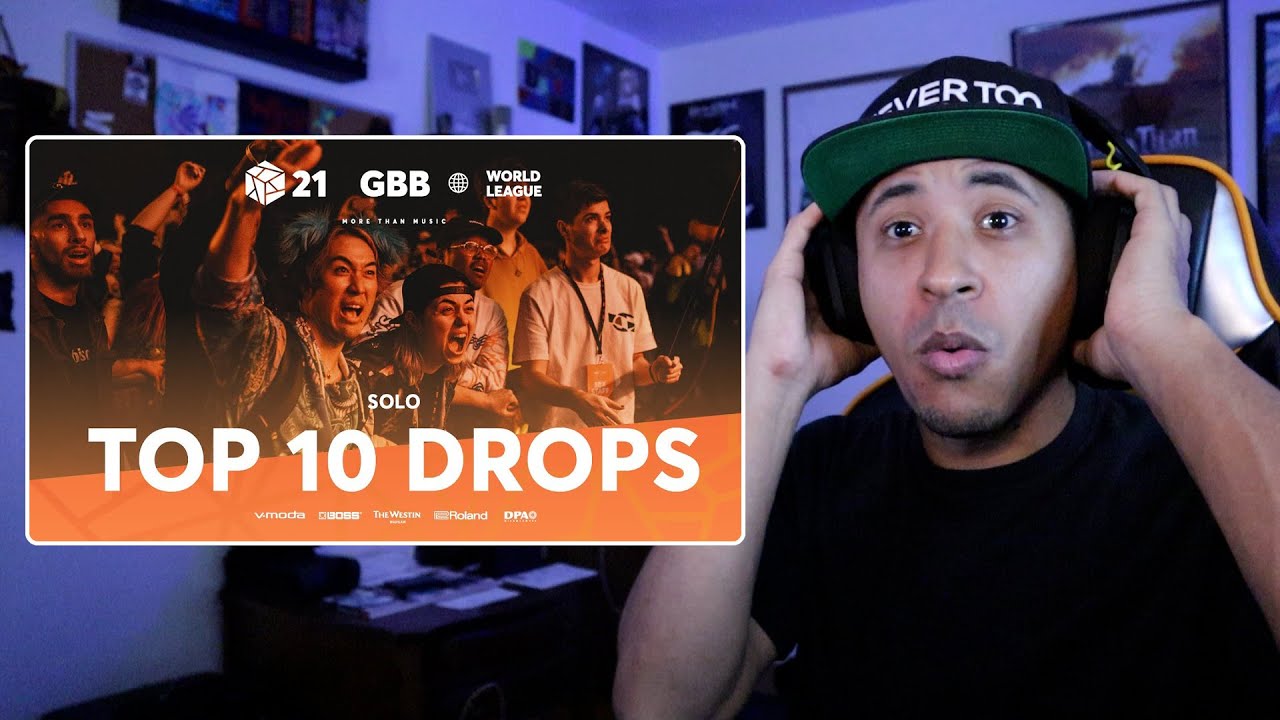 TOP 10 DROPS 😱 Solo | GRAND BEATBOX BATTLE 2021: WORLD LEAGUE (Reaction)