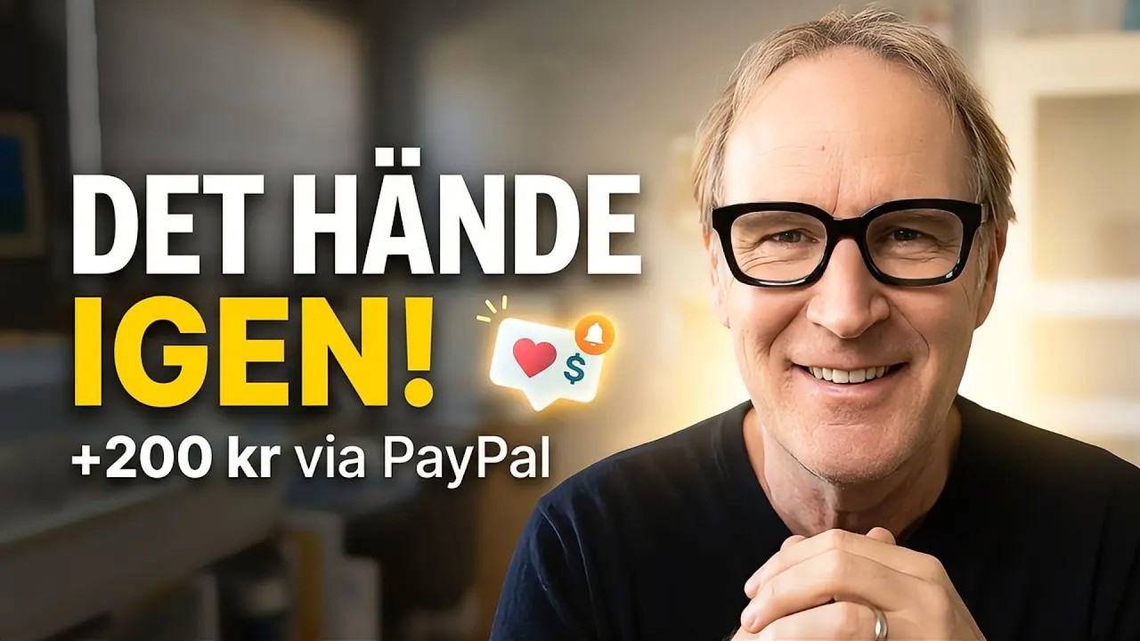 Idag fick jag den h&auml;r &ouml;verraskningen