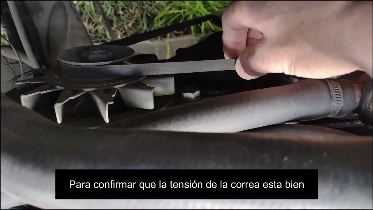 Como cambiar la correa de servicio/trapezoidal Renault 12 1993
