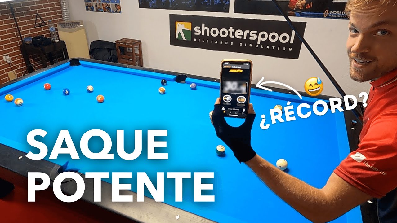 MI SAQUE más POTENTE en BOLA 8 🚀🤪 | The Billartist