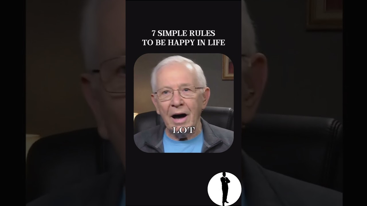 7 Rules to be Happy in Life  #Happiness #LifeAdvice #PositiveThinking