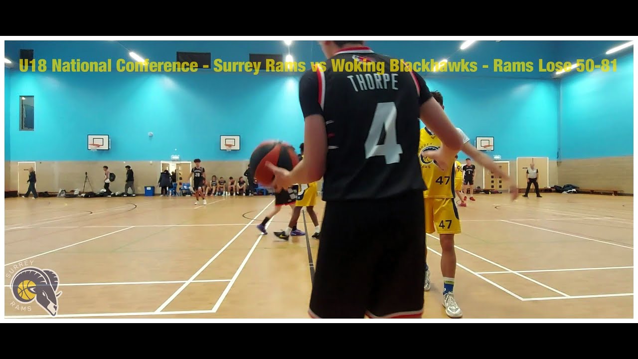 U18 National Conference - Surrey Rams vs Woking Blackhawks - 3rd Quarter