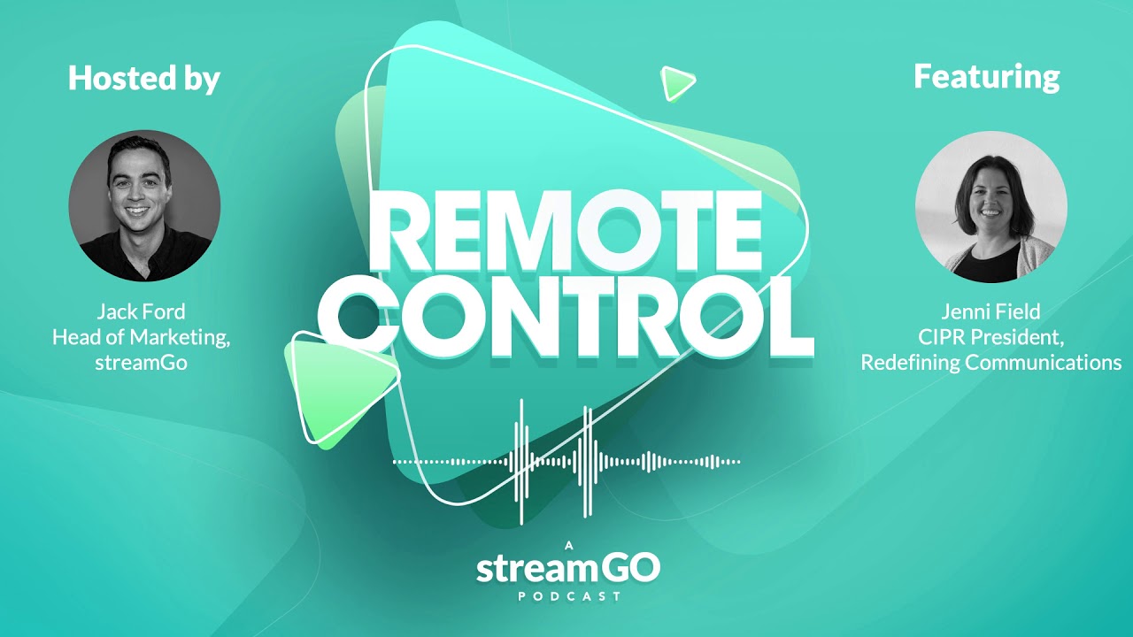 Remote Control Episode 2 | Are You Remotely Interested? | With CIPR President, Jenni Field