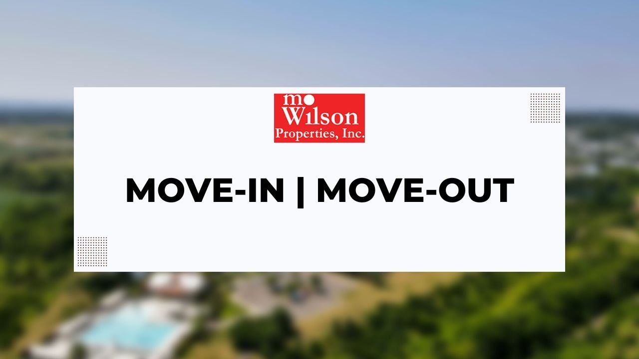 Move in and Move Out | Northern Virginia Property Management