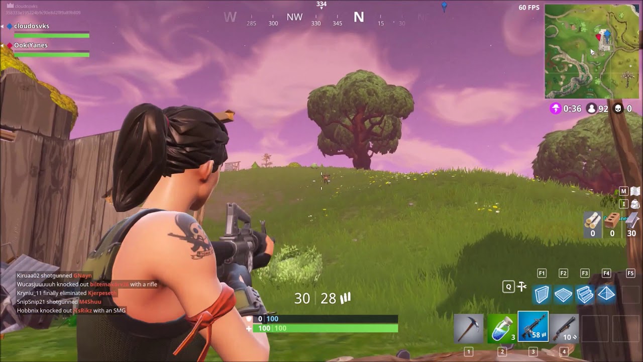 fortnite why are you running