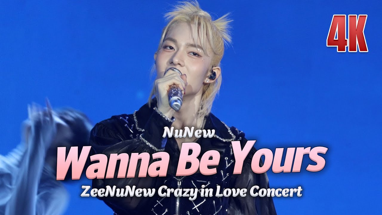 Wanna be yours (NuNew) at ZeeNuNew Crazy In Love Concert