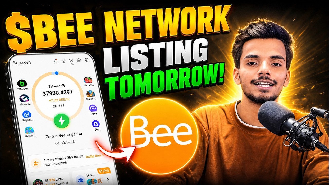 🚨 Bee Network Listing Tomorrow? 😱 | Bee Network Withdrawal Update | Bee Coin Latest News Today 🔥