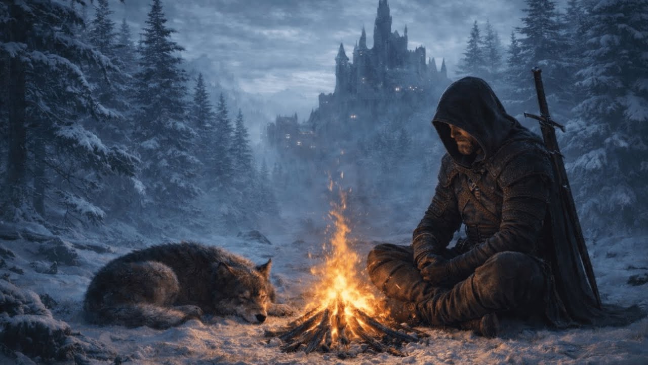 Forgotten Kingdoms | Ancient Celtic Campfire | Epic Fantasy Ambience