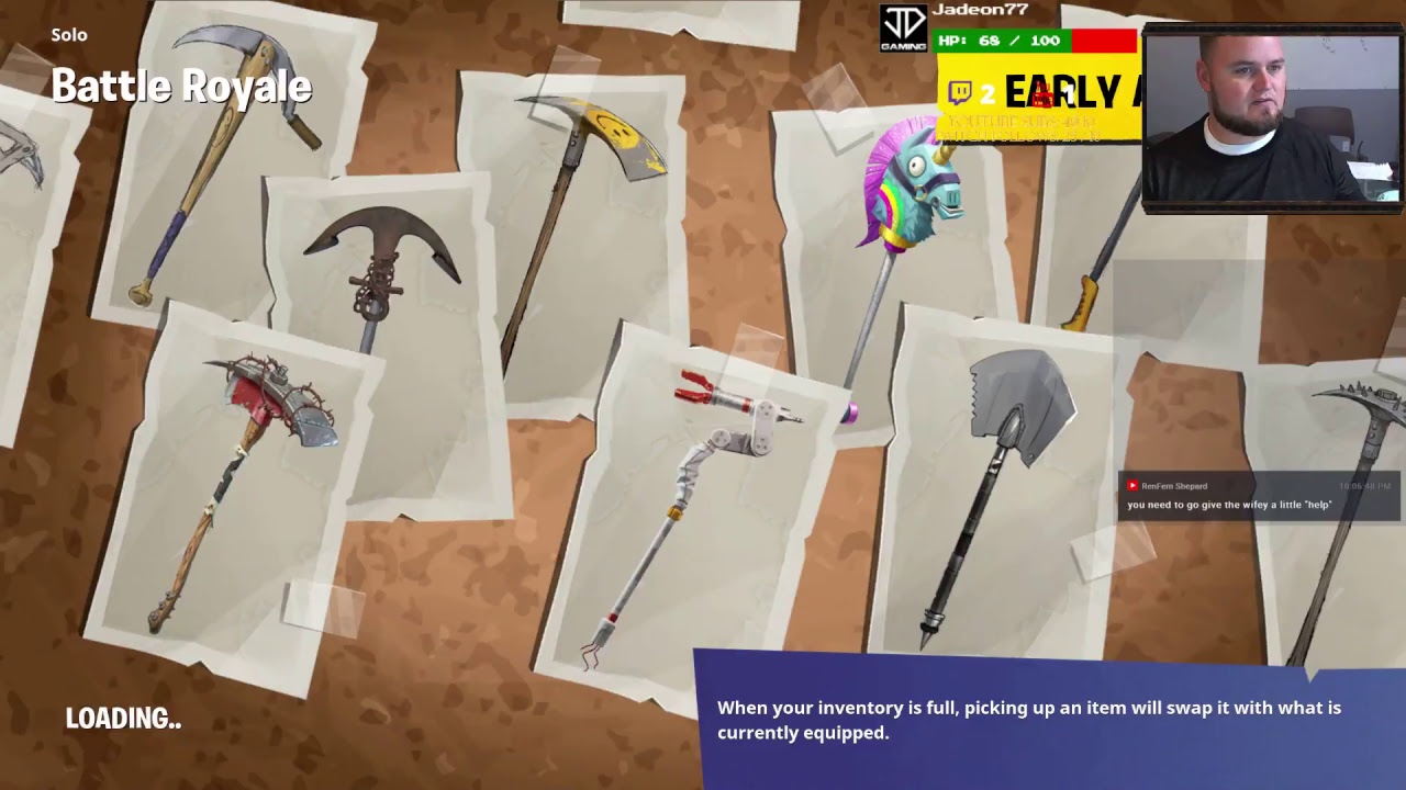 JD & the ADHD Stream does Fortnite: The Greatest Player You Never Heard Of! !discord !twitch