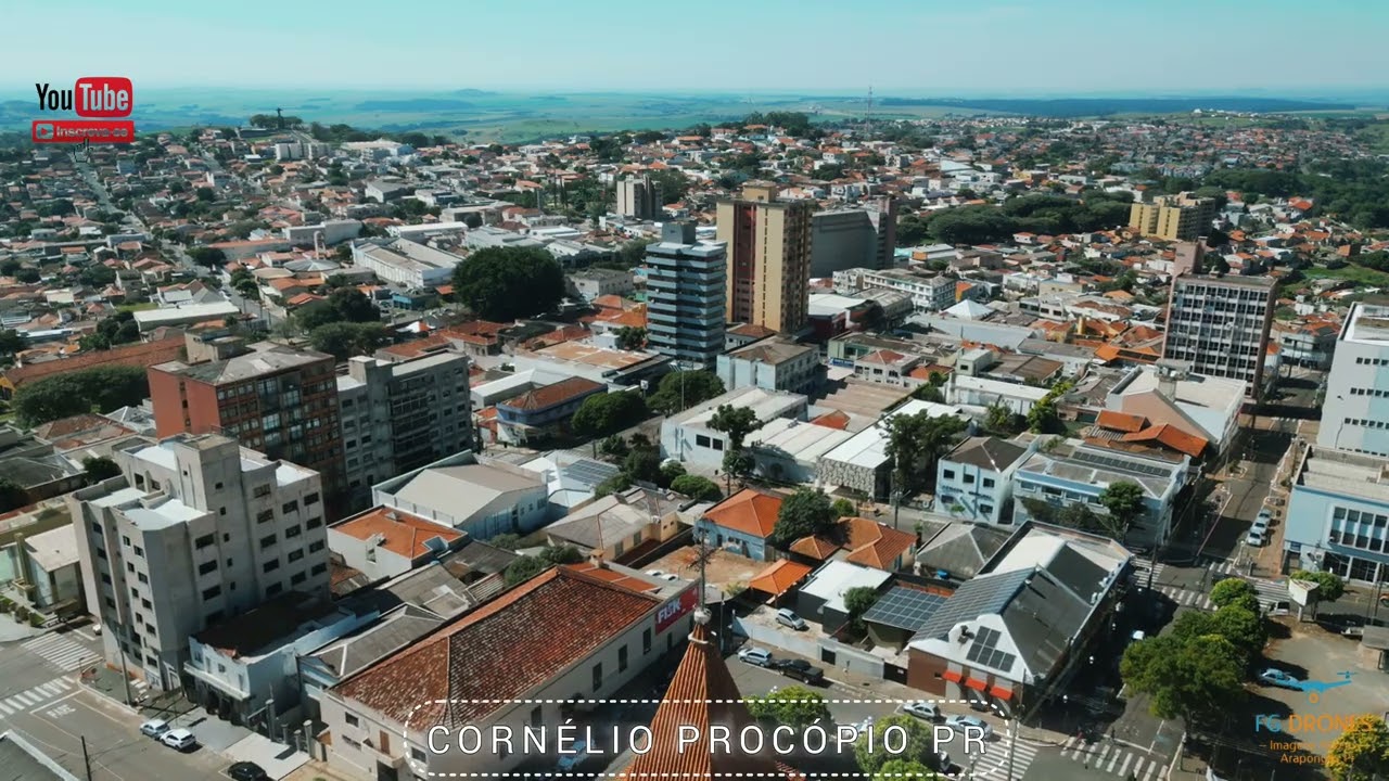 Sobrevoando Cornelio Procopio PR