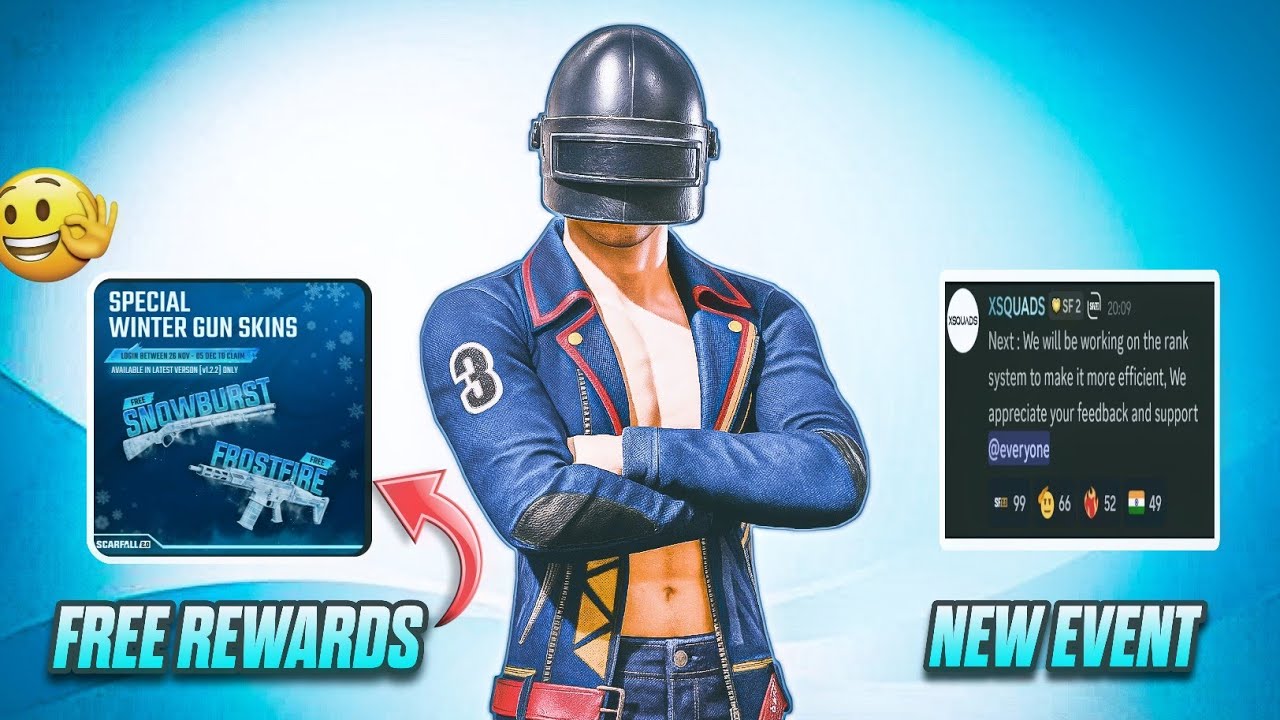 ScarFall New Event 😱 | Free Winter Gun Skins 🔥 Snowburst + Frostfire Rewards