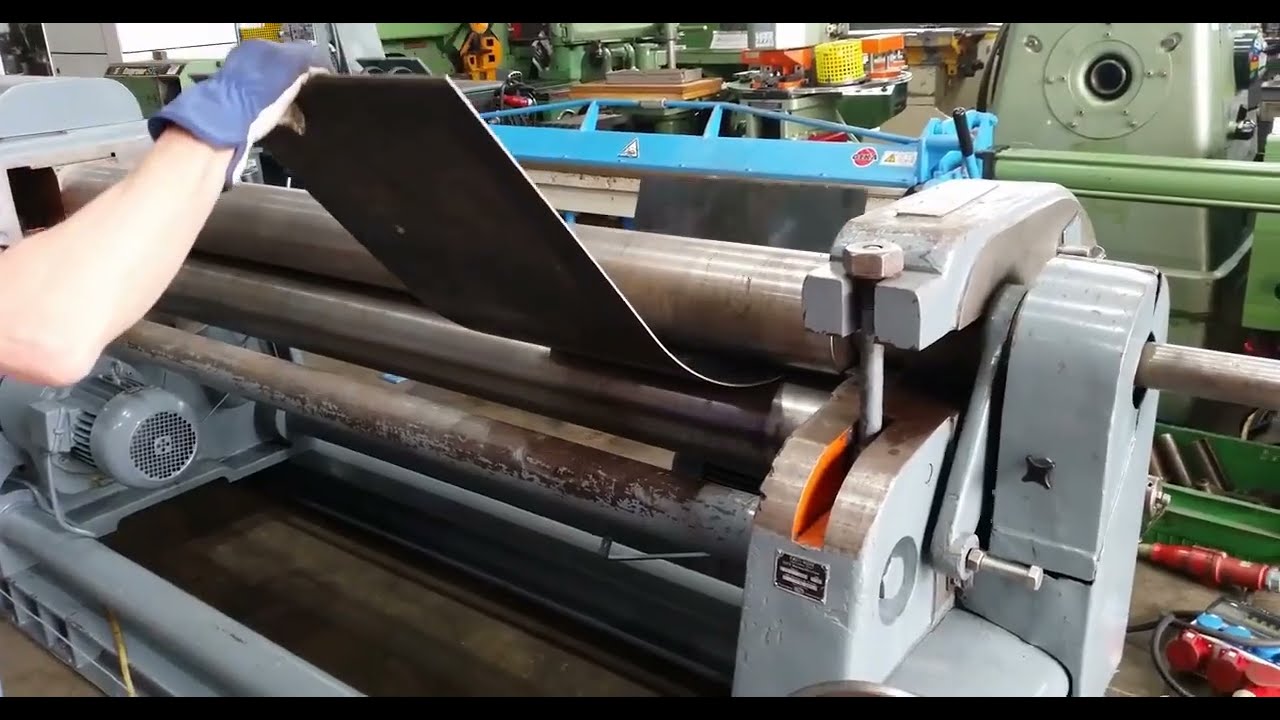 26255 = Silindir Sac Bükme Makinesi - Cylinder Sheet Metal Bending Machine