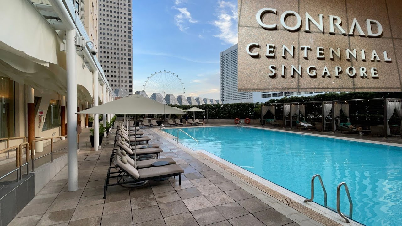 싱가포르 콘래드 센테니얼, 마리나베이 최상의 호텔 : Conrad Centennial Singapore
