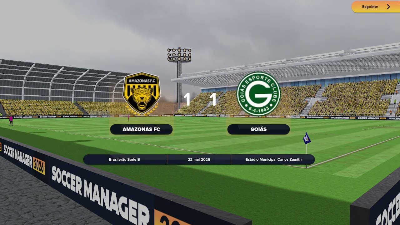 Carreira no amazonas no soccer manager 2026/ #15
