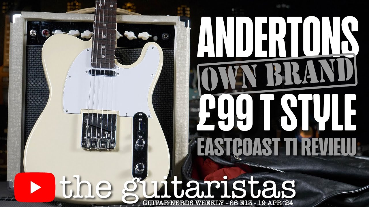 Хорошая ли эта гитара за 99 фунтов? 🎸 Обзор EastCoast T1 от Andertons «Own Brand»