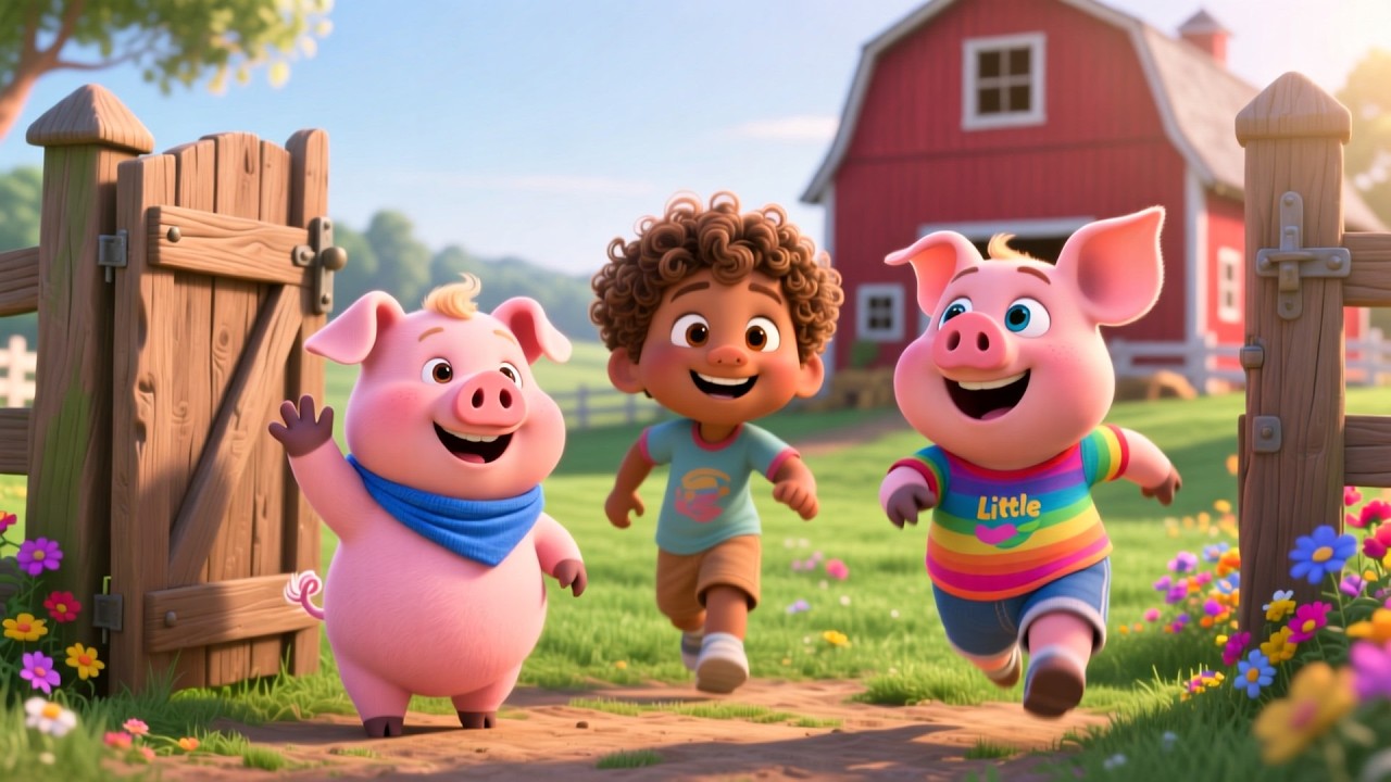 The Little Piggy Have a Farm 🐷🌾 | Fun Kids Song for Toddlers | Farm Adventure Rhyme