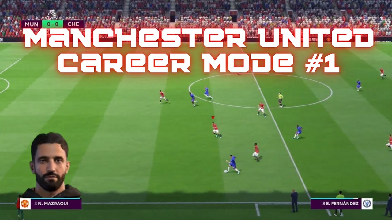 FIFA19 Patch FC26 - Manchester United Career Mode #1 -Realistic Graphics & Sliders
